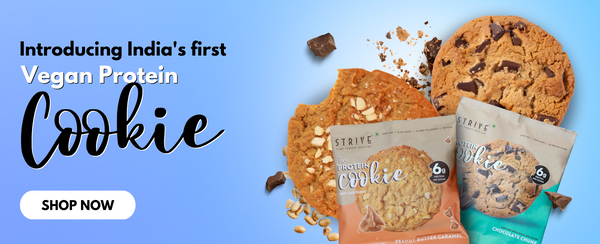 BIG & THICK PROTEIN COOKIES | Vegan | Jaggery Sweetened